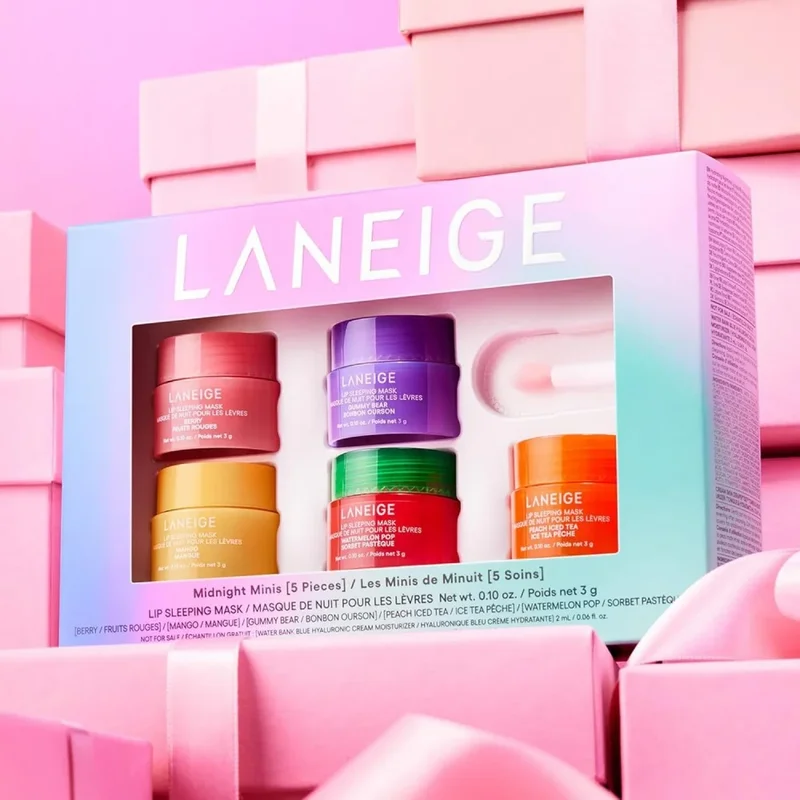 AliExpress - Laneige 20g 3g Lippenmaske Gelee Schlaf Lippenbalsam Nachtreparatur Feuchtigkeit Behandeln 4*8g 3*10g 5*3g Set Hydrat Nähren 