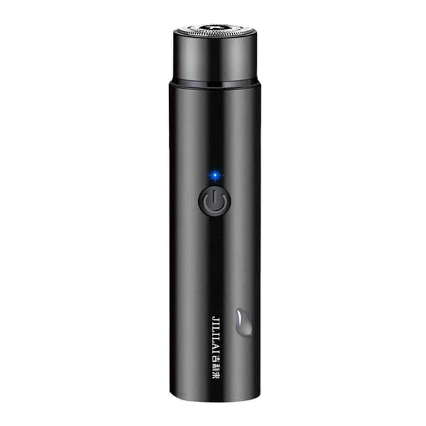 Mini elektrisk rakapparat Skägg USB rakapparat SVART