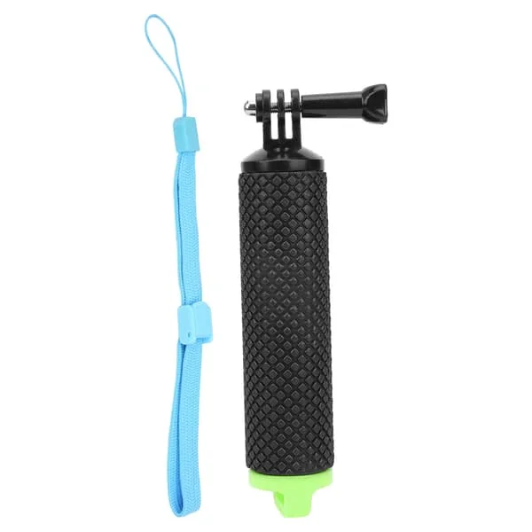 Vanntett flytende håndgrep dykking selfie-pinne monopod for OSMO ACTION for GOPRO 9Grønn