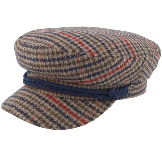 Brixton - Bruin vega Cap - Fiddler Cap Desert Palm/Navy Vega Cap @ Hatstore