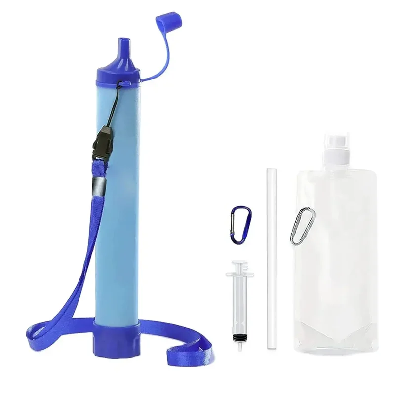 AliExpress - Purificateur d'eau extérieur – Filtre à eau de survie Purificateur portable compact pour le camping, la randonnée et la préparation 