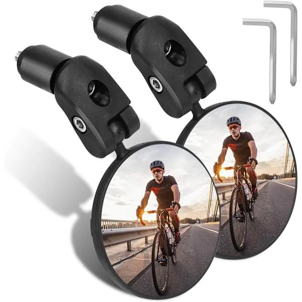 Cykel Speglar, Konvex Styr Speglar 360° Justerbar Hög Upplösning