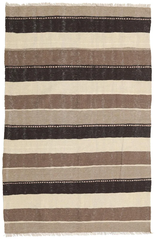 Gestreept Klein Kelim Vloerkleed 128X198 Wol