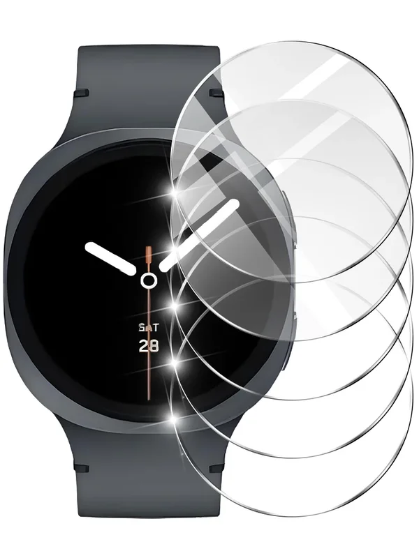 AliExpress - Verre trempé 9H pour Samsung Galaxy Watch 8 Classic 40mm 44mm 46mm Ultra (2025) 47mm, Film de protection d'écran en verre Ultra-HD