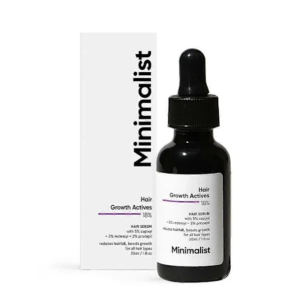 【DENGTU】Minimalistisk Hårvækst Aktiver 18% Hårvækst Serum Fremmer Hårvækst (1 stk)