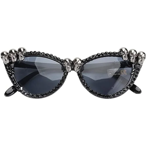 Halloween solbriller Skull briller Barn briller Morsomme briller