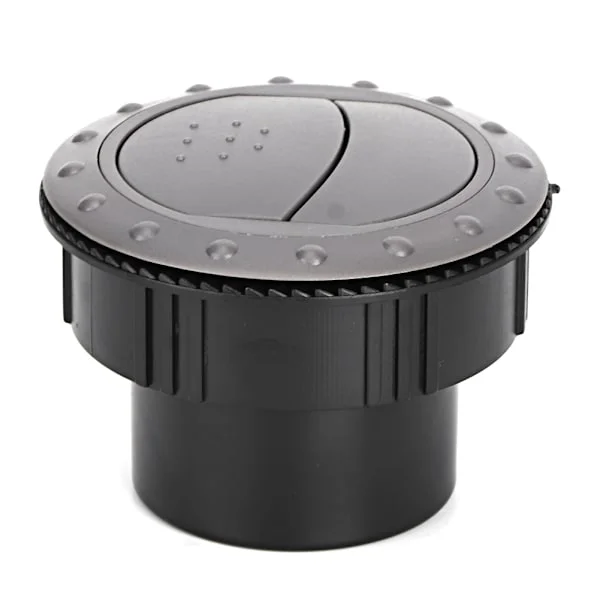 Universal 2.4 inch Round Air Conditioning Outlet for RV Bus Boat Yacht Gray