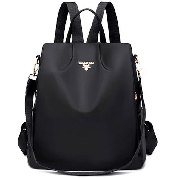 Ryggsekk Dame Elegant Bag: Dame Ryggsekk Tyverisikring skoleveske Jenter Ryggsekker Moderne skinnryggsekk Dagsekk Dagsekk Ryggsekker