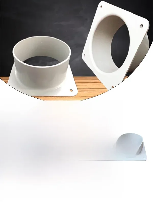 AliExpress - Connecteur de conduit de ventilation, bride, tuyau de Ventilation droit, outils de conduit en plastique pour conduit de ventilation, 