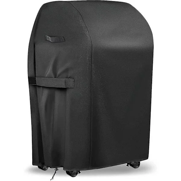 Grilltrekk 420D Oxford PU Vanntett Kraftig for Liten Gassgrill Utendørs Terrasse Svart 31 x 27 x 44 Tommer
