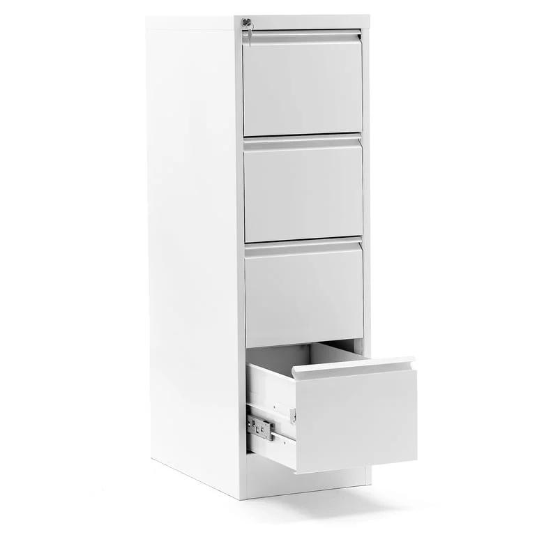 Hängeregisterschrank INCLUDE mit 4 Laden, 1320 mm, weiß