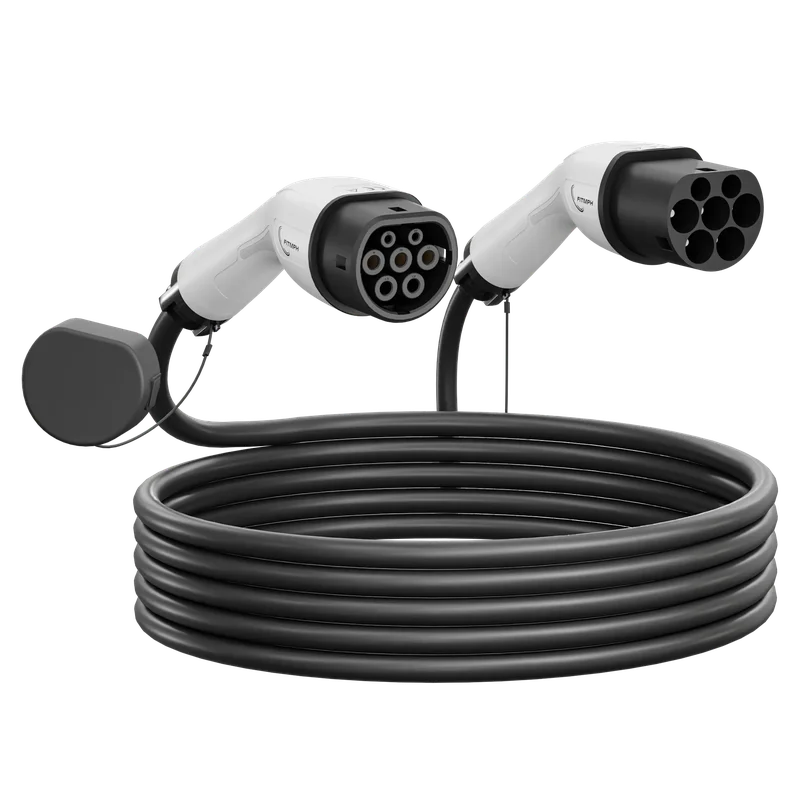 AliExpress - FITMPH 32A 22kW Type 2 vers Type 2 câble de chargement EV IEC62196-2 Plug And Play 3m de longueur pour véhicules électriques et PHEV