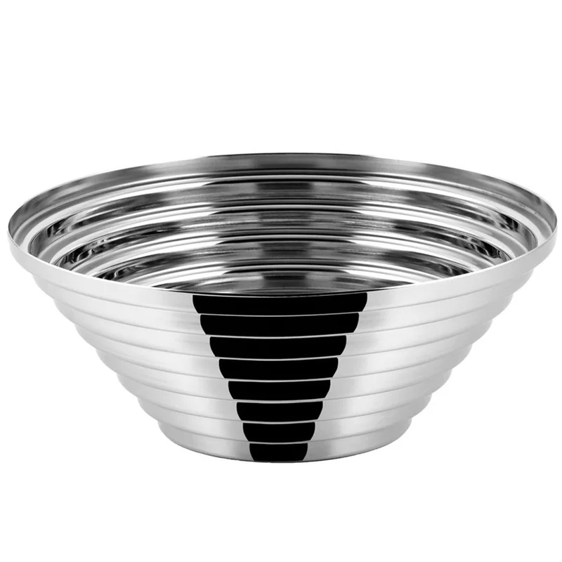 Alessi Maya skål 25 cm, rustfritt stål