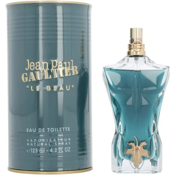 【NX】Jean Paul Gaultier Le Male Summer Edition Eau de Toilette för män - Fräsch citrusdoft med bergamott, mynta och vanilj, 125 ml