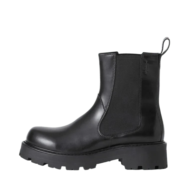Vagabond Shoemakers COSMO 2.0 Boots low heel chunky Skor Dam Svart 38