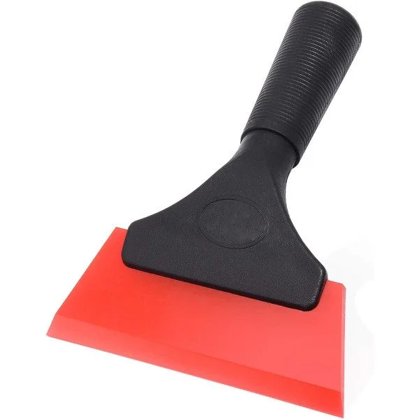 Liten gummiskrapa, fönsterskrapa, duschskrapa för bil, fönster, dusch, dörr, glas
