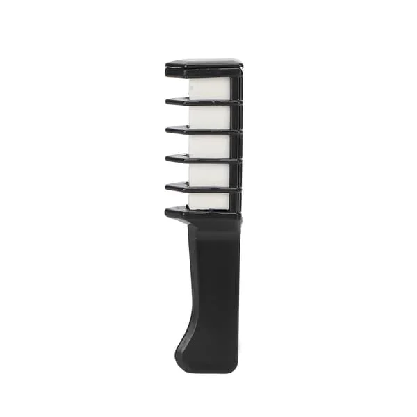 Temporary Hair Chalk Comb Portable Disposable Safe Hair Dye Comb for Cosplay Party Hair Color White
