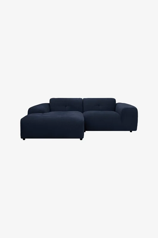 NORDICOMFY - Sofa Fab Liten sjeselong til venstre - Blå - Sofaer med sjeselong - Fra Homeroom