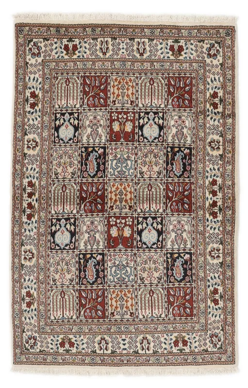Moud Matta 98X150 Brun/Beige Ull
