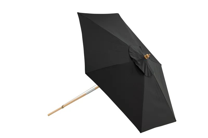 Venture Home Corypho 2098-333 Parasoll svart, Ø 250 cm, Utemiljö