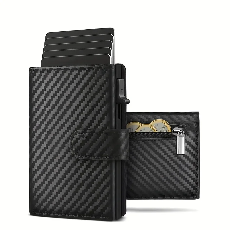AliExpress - Portefeuille pour hommes avec porte-monnaie Protection RFID portefeuille mince portefeuille pour cartes petites cartes de crédit 