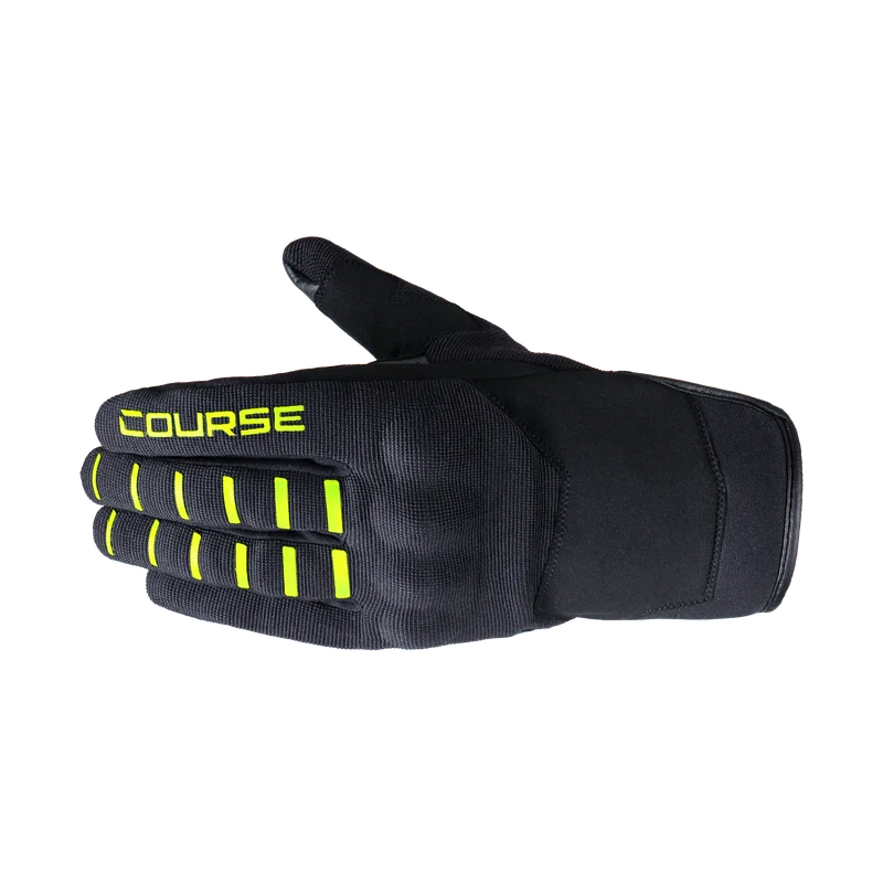 Guanti Moto Course Virus LT-TX Nero/Giallo M