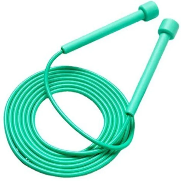 Sports hoppetau, lett PVC-hoppetau for barn, flokefri, ideell for fysisk trening og fettforbrenning, når som helst, hvor som helst. (FMY)