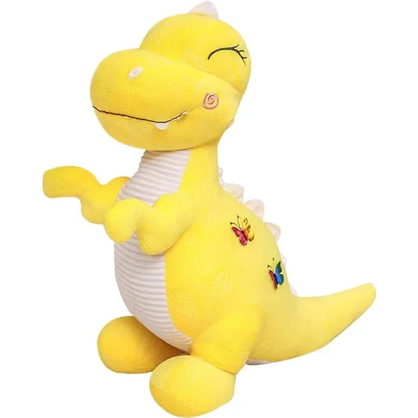 Gul Dinosaurie Gosedjur Leksaker Söta Mjuka Dinosaurier Plyschdocka T-Rex Kudde P 50cm[HK]