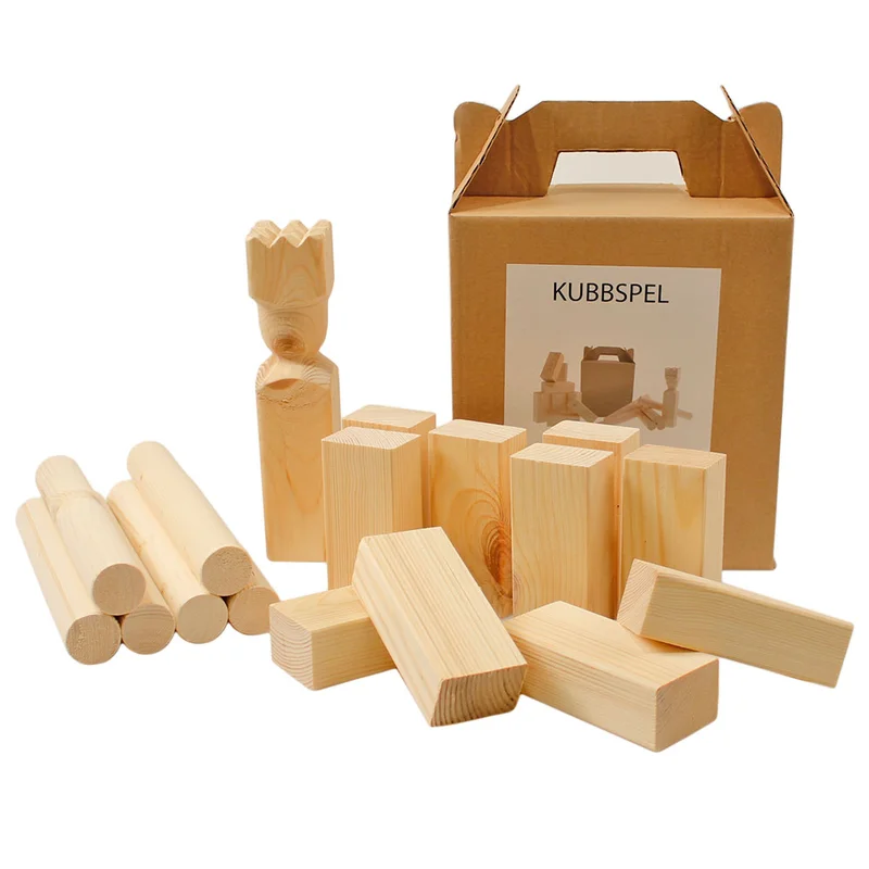 Kubb-peli 17-osainen