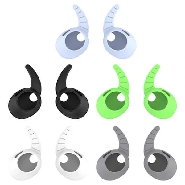 Pair of Replacement Silicone Earbuds for Samsung Galaxy Buds3, Non-slip Ear Hooks, Soft Protection