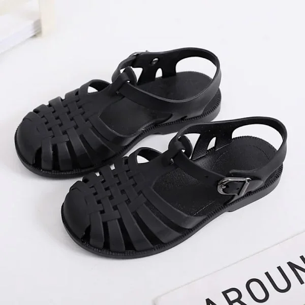 Sandaler - Strandsandaler för pojkar och flickor, sommarsandaletter, mjuka, halkfria, prinsessandaler