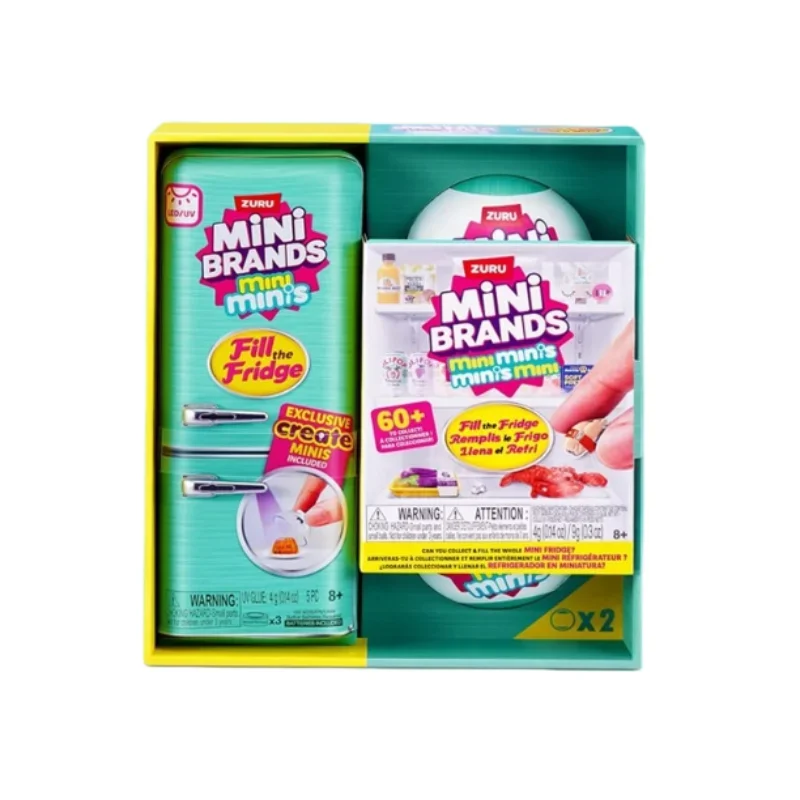 AliExpress - Neues ZURU Mini Fill The Fridge Mini-Kühlschrank-Set Mini Brands Ball Series Blind Box Mystery Box Spielhaus Spielzeug Deko Geschenke