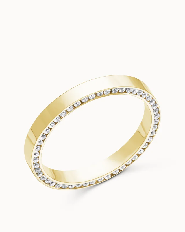 Alliansering Jennifer 18K Gult Gull - Forlovelsesringer & Gifteringer hos Vanbruun