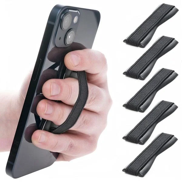 5-pack - Mobilhållare - Mobilhållare / Mobilring / Grepp Svart