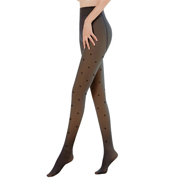 Fleeceforede strømpebukser til kvinder, termiske strømpebukser til kvinder i store størrelser, fleece strømpebukser termiske leggings til kvinder 
