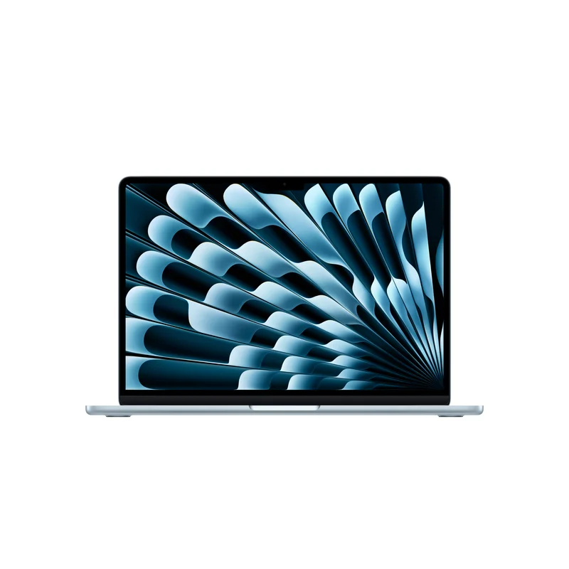 Apple 13-inch MacBook Air - M5 chip 10‐core CPU 8‐core GPU, 16GB RAM, 512GB SSD - Sky Blue - Fyndvara - 13tum MacBook Air. Med superkrafter från M5.