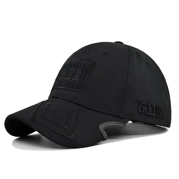 Camouflage Cap 511 Broderet Baseball Cap Army Camouflage Udendørs Taktisk Jungle Hat 5.11 Velcro Militær Cap