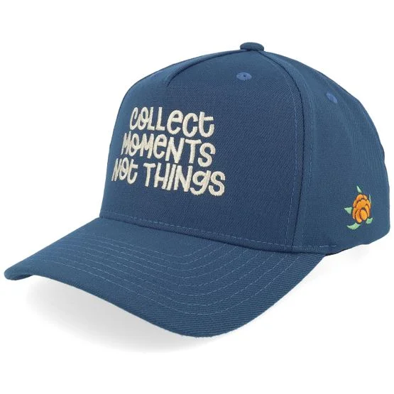 SQRTN - Blå adjustable Caps - Collect B-frame Cap Denim Blue A-frame Adjustable @ Hatstore