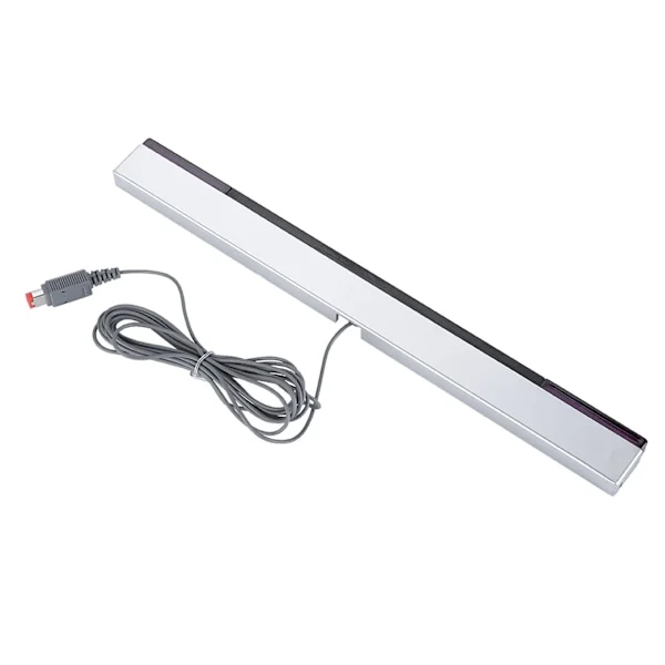 Infrarød IR Signal Ray Sensor Bar Kablet Mottaker & Stativ for Nintendo WII Konsoll