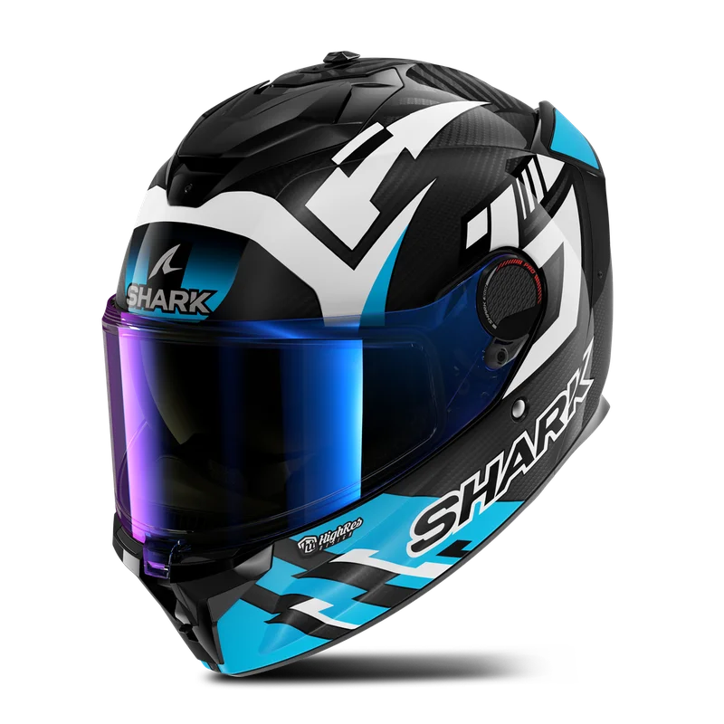 Cască Integrală Shark Spartan GT Pro alb/albastru XXL
