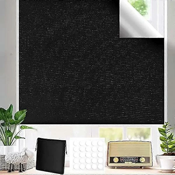 300x145cm Väliaikaiset pimennysverhot Kannettavat, helposti kiinnitettävät, ei porausta vaativat verhot, pimennysverhot makuuhuoneeseen, 