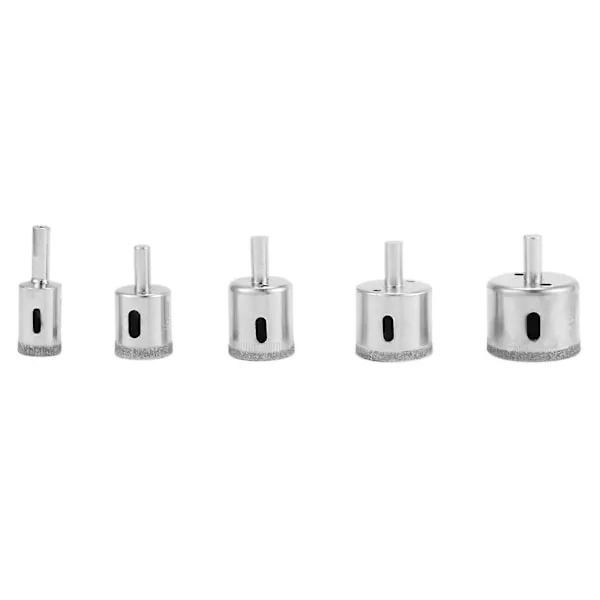 5x 20-42mm Diamant Hullsag Bor Sett For Fliskutting