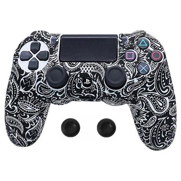 Silikon Kontrolhud til PS4 Controller til Playstation 4 Dual Shok 4 Slim Pro Videospil Tilbehør Gamepad Joystick