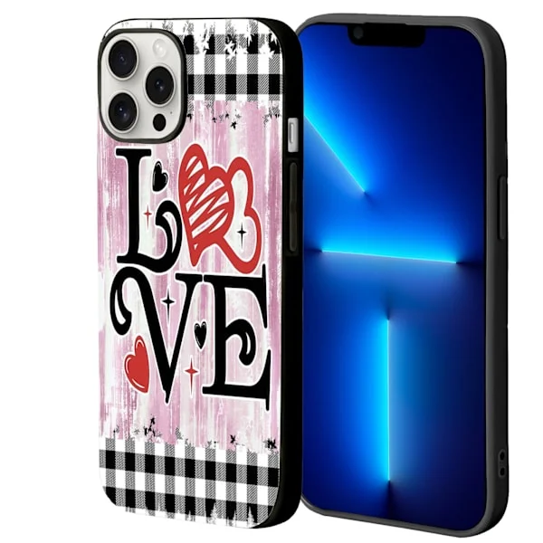 Eleganta iPhone 13 Pro Max-skal, skyddande iPhone 17-skal för 17 16 15Plus 14Pro 13 XR X 12 11 PRO Max 7 XS 6 Plus Alla hjärtans dag-skal