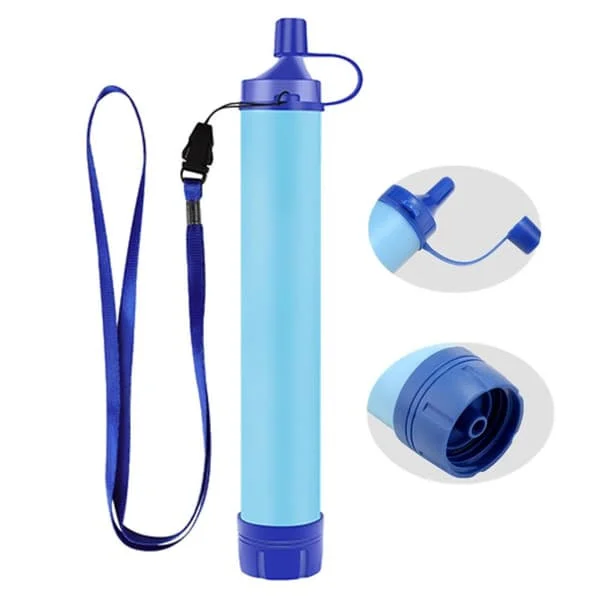 Portable Water Filter, Essential Water Purifier – For Hiking, Camping, Fishing and Outdoor Adventures