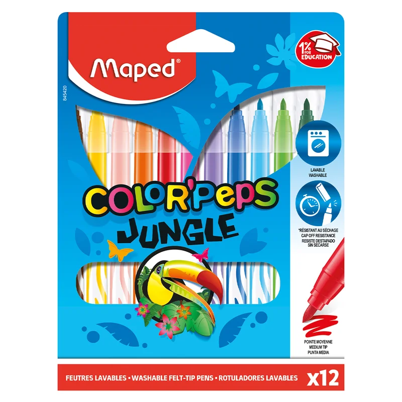 Maped Tussikynät Color Peps Jungle 12-kpl pakkaus