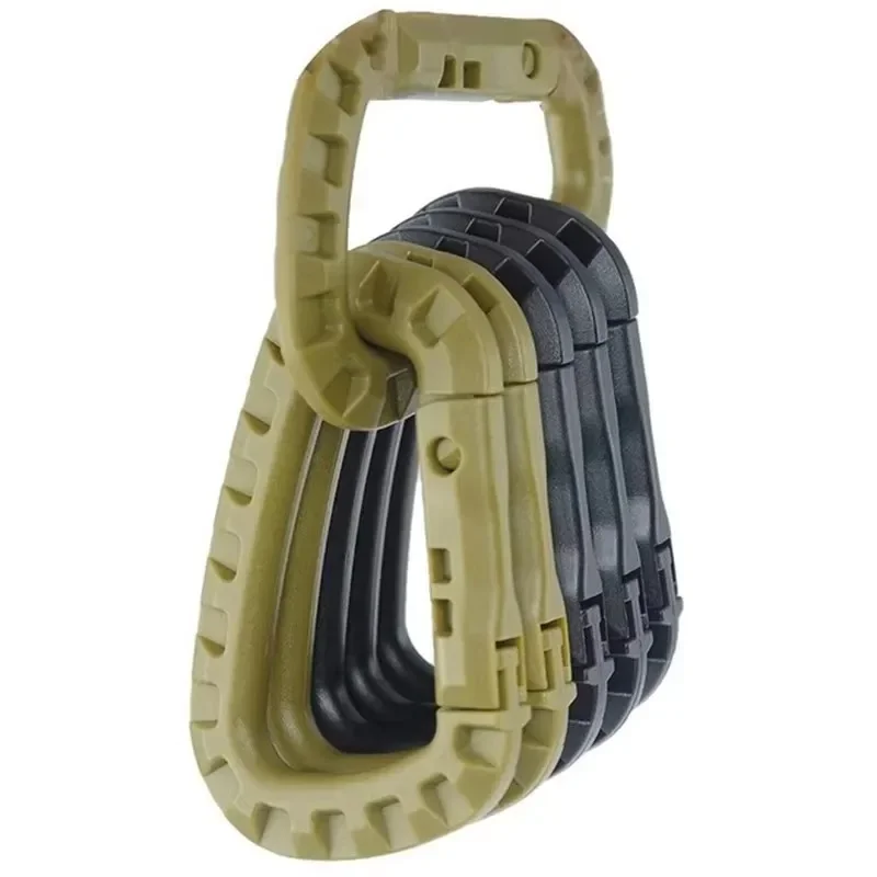 AliExpress - 1/2/3/4/6 Stück Taktischer Karabiner Karabiner Karabiner Clip Kunststoff Kadett Wandern Camping