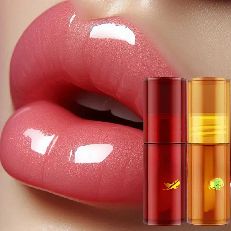 AliExpress - 2PC Lip Plump Langlebig Lip Öl Feuchtigkeitsspendende Lip Gloss Serum Instant Volumising Essenz Öl Reparatur Lip Feine Linien erhöhen El