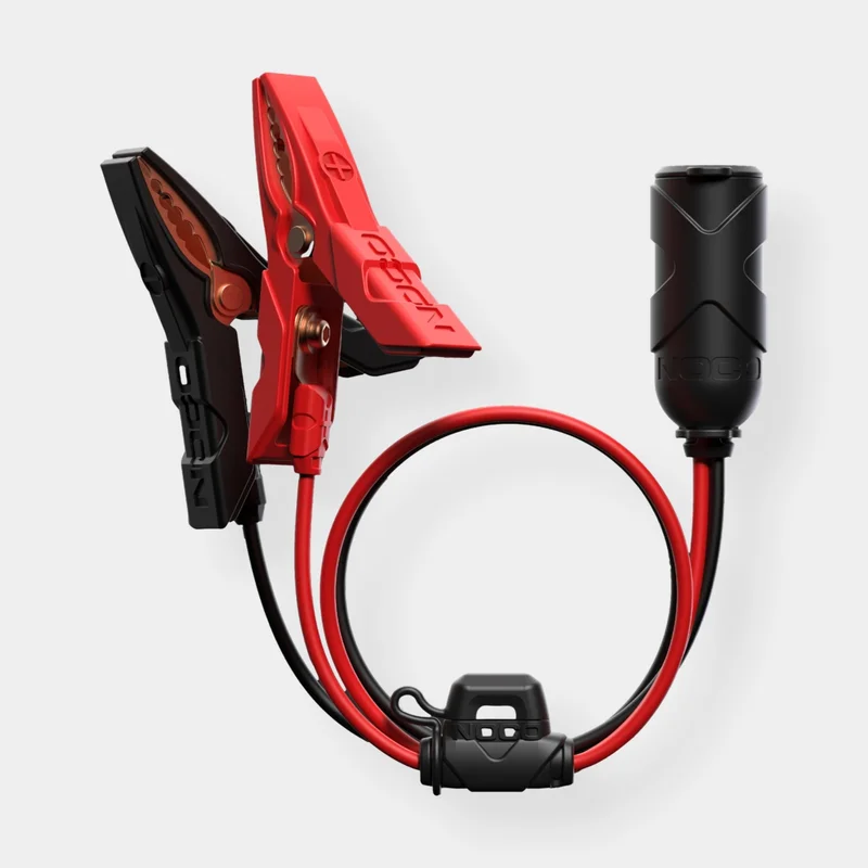 Battery clamps with 12V plug NOCO Plug with Battery Clamps