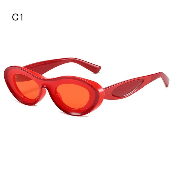 Cat Eye solbriller Blågrønne nuancer C1 C1